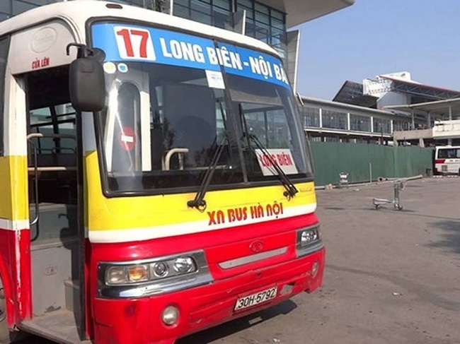hanoi airport city centre bus 17